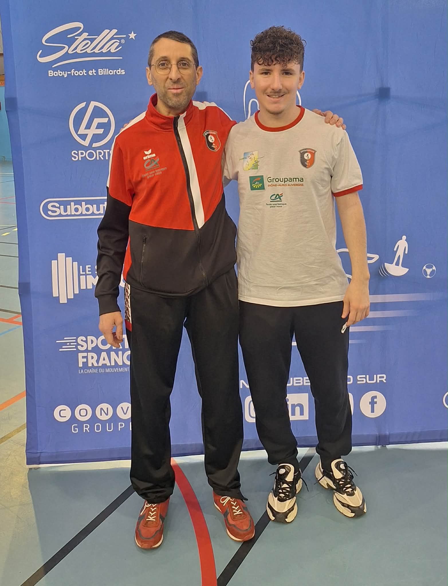 Coupe du monde FISTF 2026 : Mickaël Blanc, Cyprien Bonnet, coachs France U16